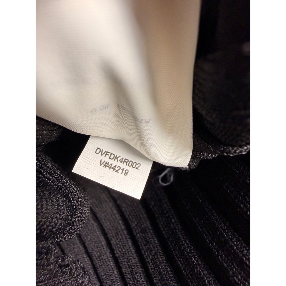 Diane von Furstenberg DVF Medium Veronique Ribbed-Knit Mini Dress Long Sleeve - Picture 11 of 12